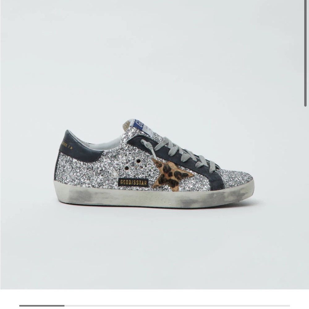 GGDB Superstar Silver Glitter & Leopard